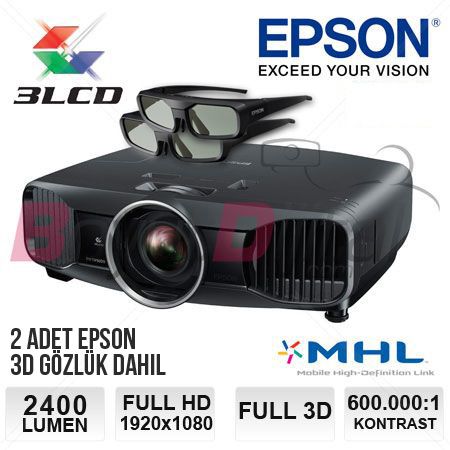 EPSON TW9200 Full HD Projeksiyon Cihazı
