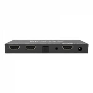 2 Port HDMI Splitter - (Hdmi 2.0b 4K60Hz HDR, Optic Ses Çıkış)