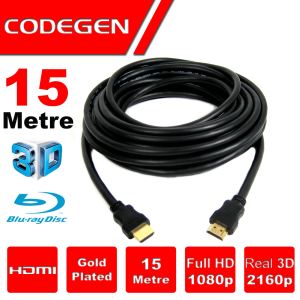 Codegen 15 Mt HDMI 1.4 Kablo 15 Metre
