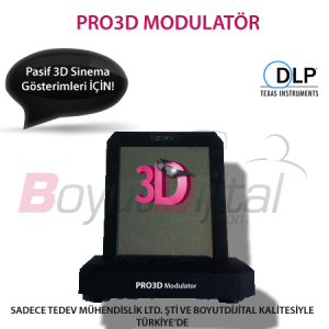 3D Modülatör - Elektronik Polarizasyon Filtresi