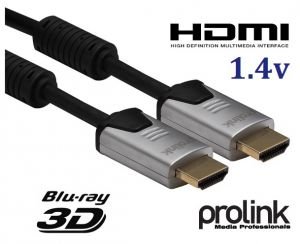 PROLINK 1 Mt. High Speed HDMI A- HDMI A KABLO +ethernet
