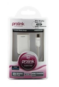 PROLINK Mini DisplayPort - HDMI Soket, 0.2 Metre