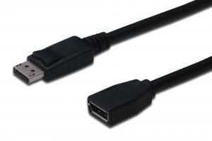 ASSMANN DisplayPort Uzatma Kablosu - Male to female 2 Metre