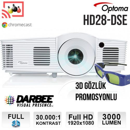 Optoma HD28DSE Projeksiyon Cihazı