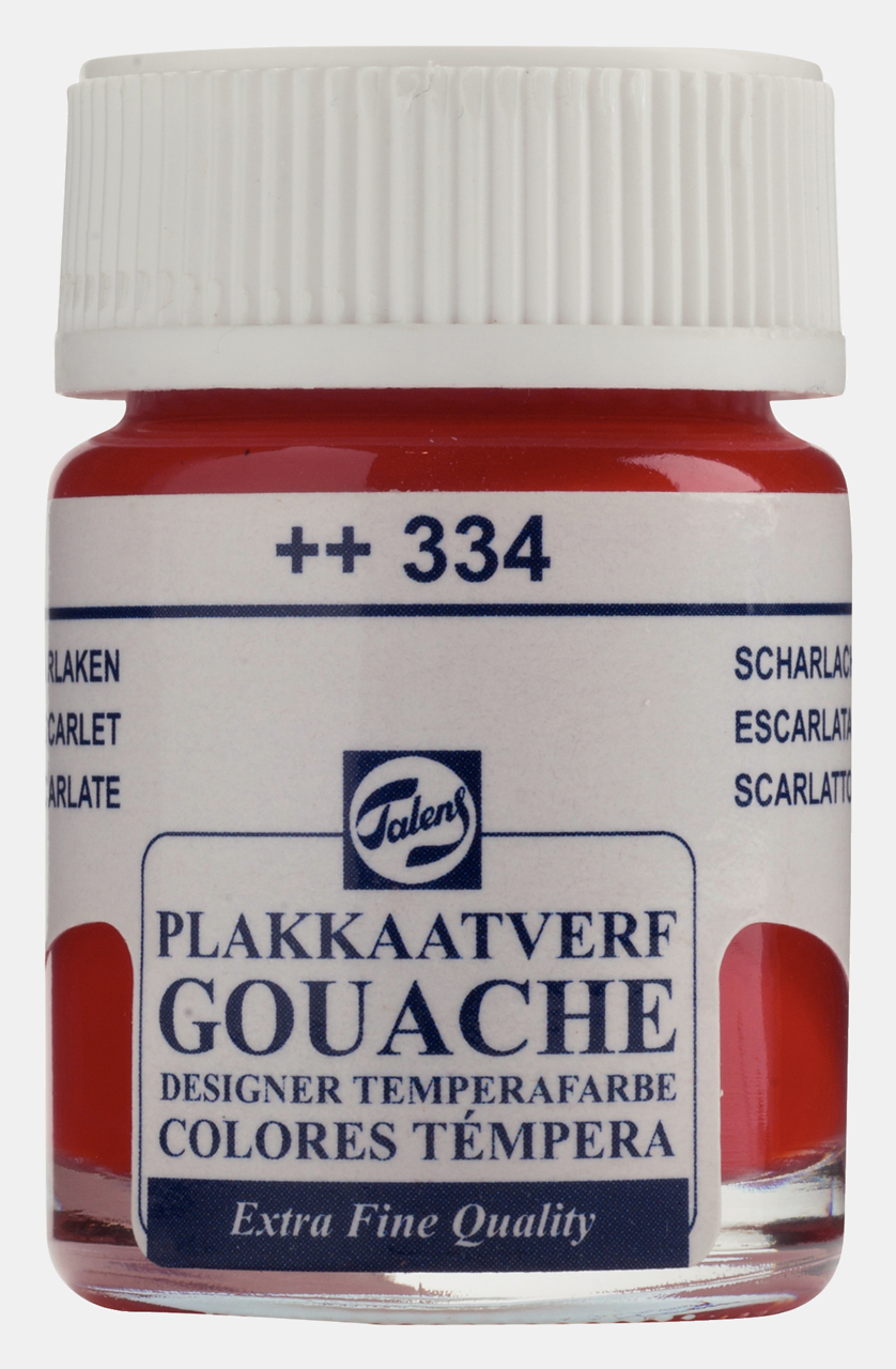 Talens Guaj Boya 16 ml - Scarlet 334