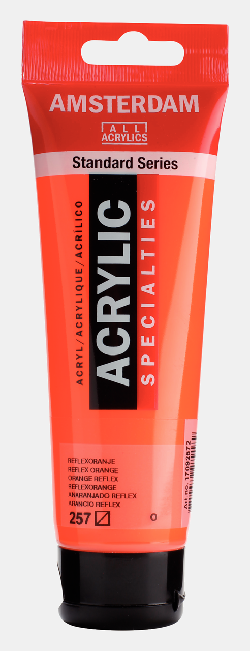 Amsterdam Akrilik Boya 120ml. N:257 Reflex Orange