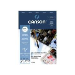 Canson Çok Amaçlı Sanatsal Blok A3 200 gr 20 Yaprak (Spiralli)