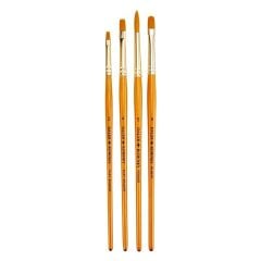 Daler Rowney Simply Gold Taklon Sentetik 4'lü Fırça Seti