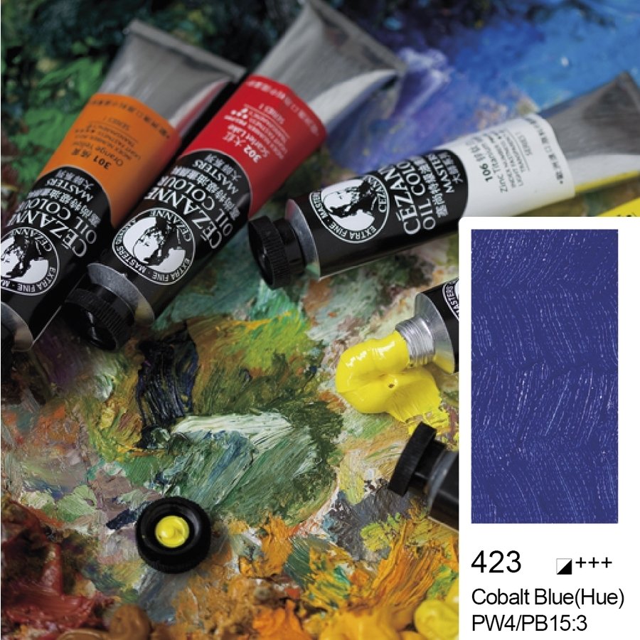 423 Cobalt Blue Hue Cezanne Extra Fine Yağlı Boya 45 ml