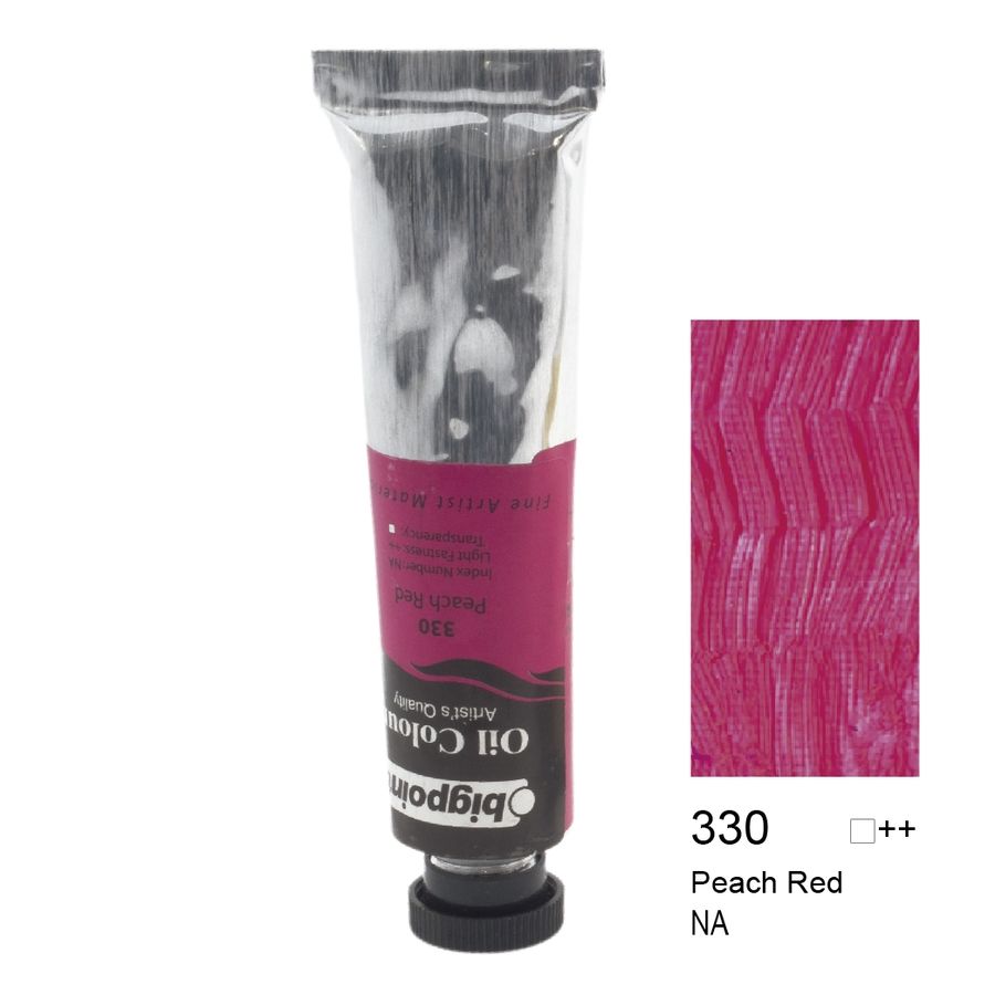 330 Peach Red Bigpoint Oil Colour