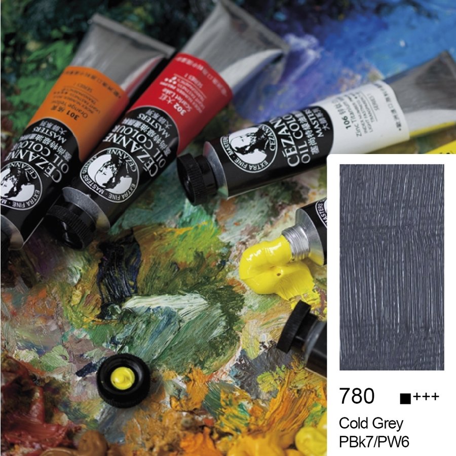 780 Cold Grey Cezanne Extra Fine Yağlı Boya 45 ml