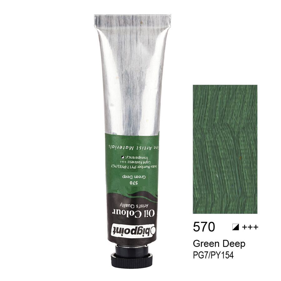 570 Green Deep Bigpoint Oil Colour