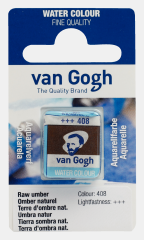 Van Gogh Sulu Boya Tablet Raw Umber 408