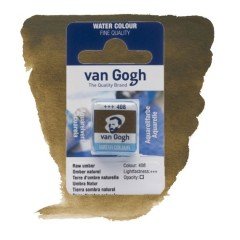 Van Gogh Sulu Boya Tablet Raw Umber 408