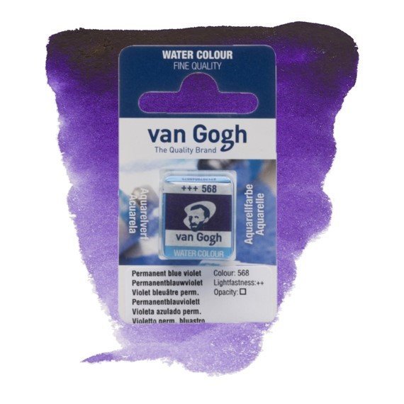 Van Gogh Sulu Boya Tablet Permanent Blue Violet 568