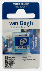 Van Gogh Sulu Boya Tablet Phthalo Blue 570