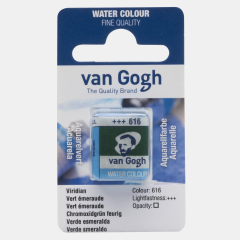 Van Gogh Sulu Boya Tablet Viridian 616