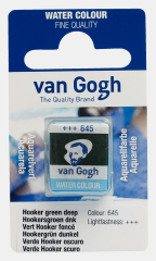 Van Gogh Sulu Boya Tablet Hooker Green Deep 645