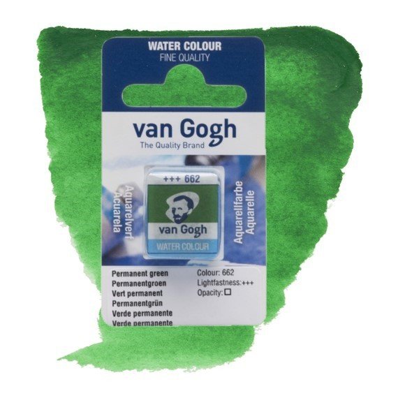 Van Gogh Sulu Boya Tablet Permanent Green 662