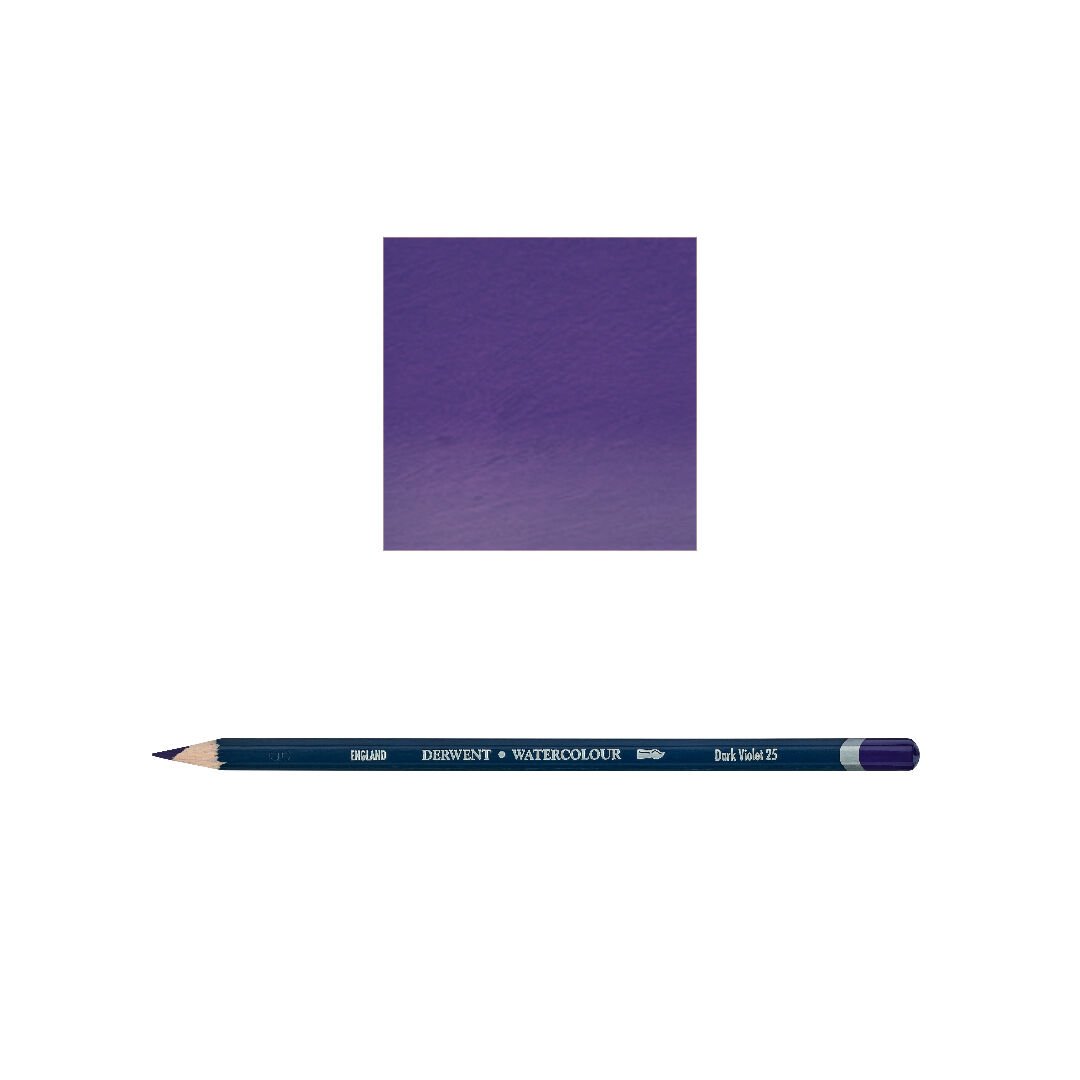 Derwent Watercolour Suluboya Kalemi 25 Dark Violet