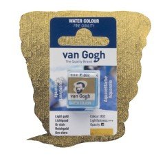 Van Gogh Sulu Boya Tablet Light Gold 802