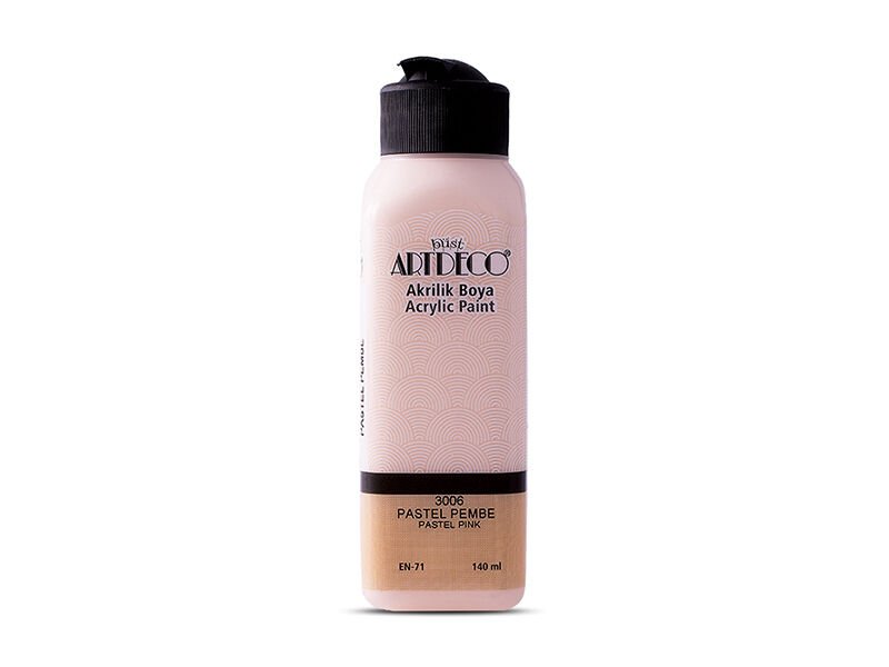 Artdeco Akrilik Boya 140ml Pastel Pembe 3006