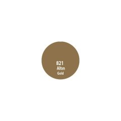 Artdeco 821 Metalik Altın Enamel Cam ve Seramik Boyası 60 ml