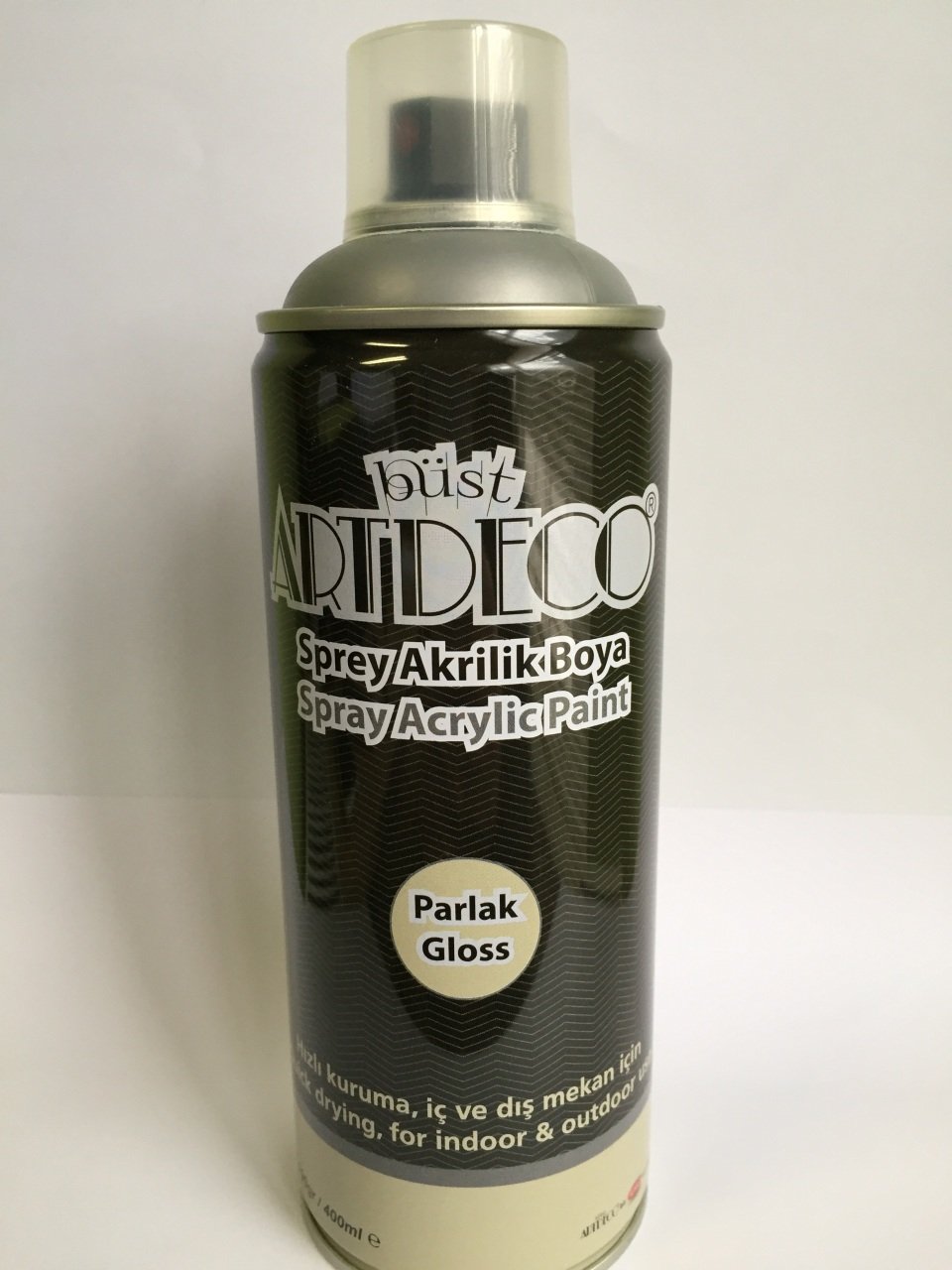 Gümüş Artdeco Sprey Akrilik Boya 400ml