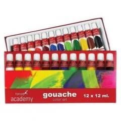 Fanart Academy Gouache Color Set 12x12 ml
