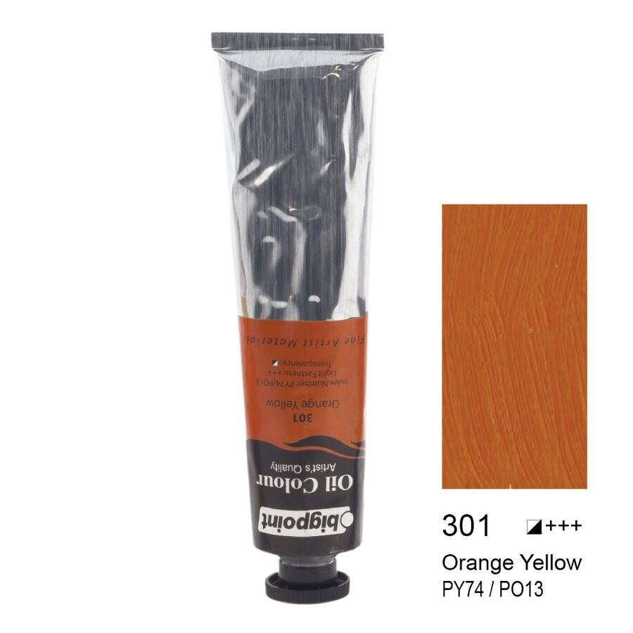 301 Orange Yellow Bigpoint Oil Colour