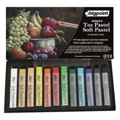 Bigpoint Artists' Soft Pastel 12 Renkli