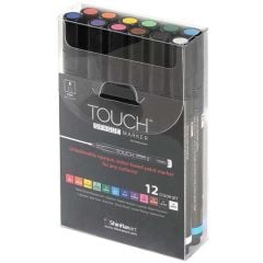 Touch Opaque Marker 12'li Set Fine (0.8 - 1.3 mm)