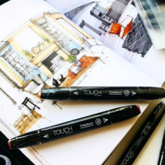 Touch Twin Marker 60 Renk Set A