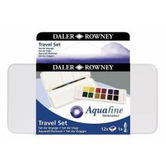 Daler Rowney Aquafine Travel Set - 12'li
