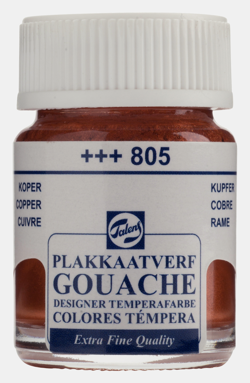 Talens Guaj Boya 16 ml - Copper (Metalik) 805