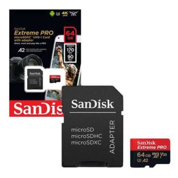 SanDisk Micro SD 64 GB Extreme PRO