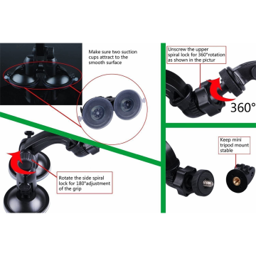 Smatree 2 Vakumlu Vantuz (Suction Cup)