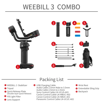 Zhiyun Weebill 3 Combo Gimbal