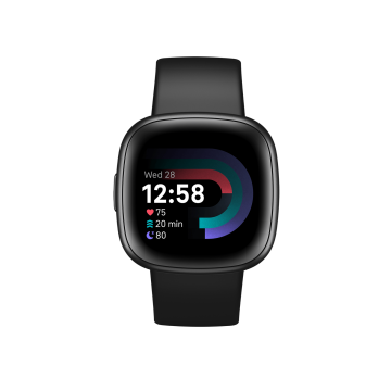 Fitbit Versa 4 Akıllı Saat (Siyah)