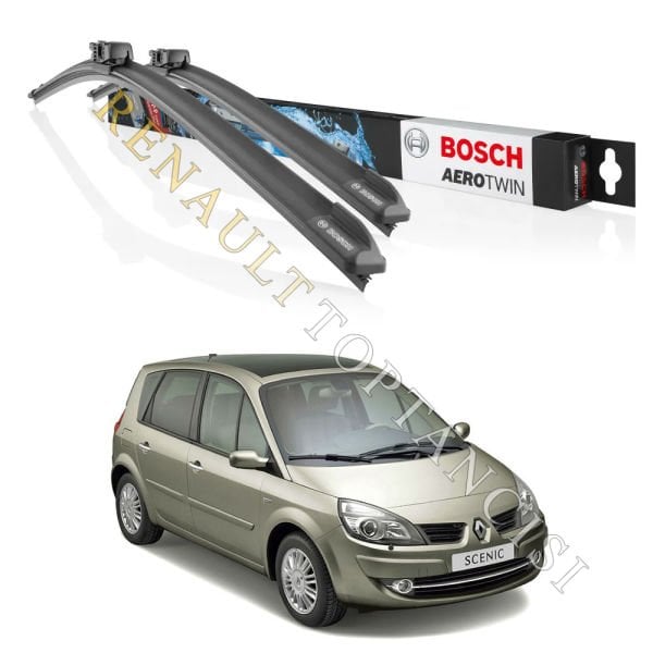 Ön Cam Silecek Süpürgesi Takımı Scenic 2 2005-2009 Bosch Aerotwin 7711421439