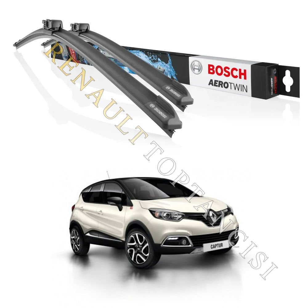 Ön Cam Silecek Süpürgesi Takımı Captur 2013-2015 Bosch Aerotwin 288908601R 288903879R
