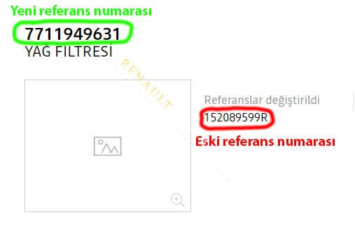 Renault Kadjar 1.5 dCi Dizel Periyodik Filtre Bakım Seti Mazot Filtresiz