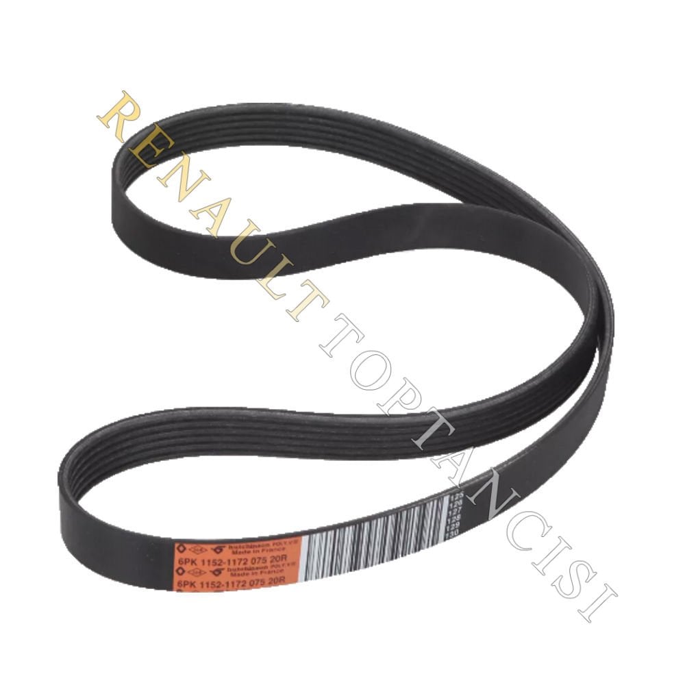 Alternatör V Kayışı Duster 2 Dokker 1.5 dCi Euro 6 117201565R 117207520R