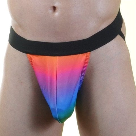 Renkli Jockstrap Fantazi İç Giyim ABM7136