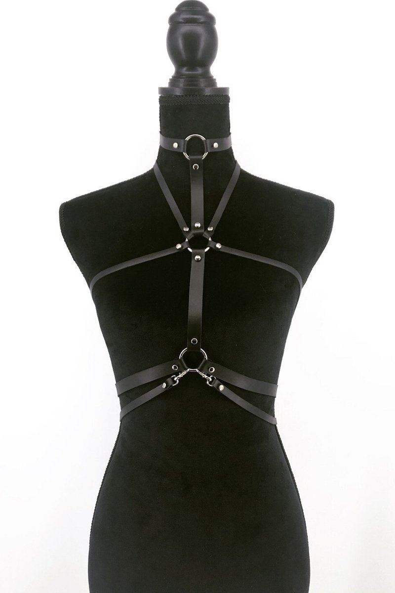 Deri Fantazi İç Giyim - Bondage Harness ABM8299
