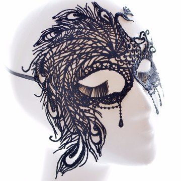 Fantazi Dantel Maske Anka Kuşu Mask ABM5465