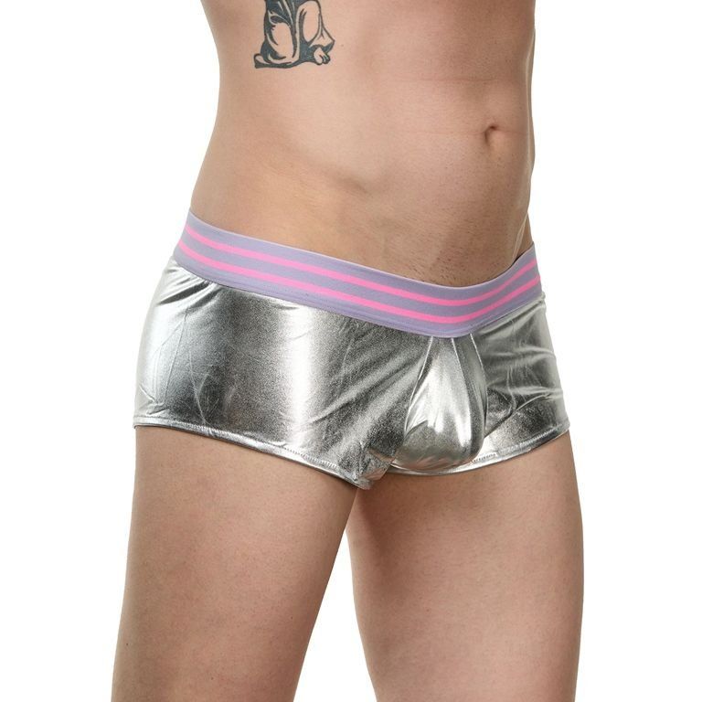 Silver Parlak Erkek Boxer ABM9536