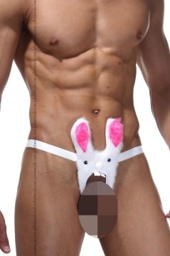 Tavşan Erkek Kostüm - Erkek Fantazi İç Giyim ABM1546