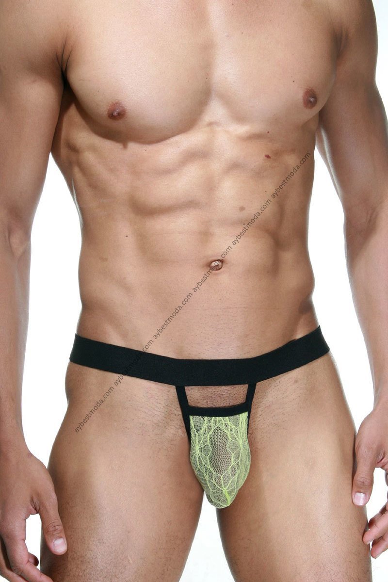 Dantel Erkek T-String ABM6573