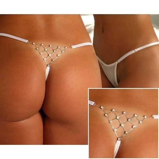 Seksi Taşlı Tanga ABM5676